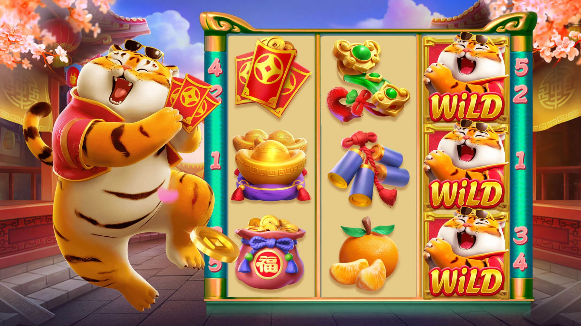 robô fortune tiger para mobile